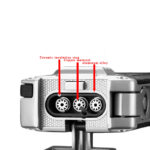 5-in-1 Windproof Metal Lighter with Cigar Cutter & Punch – Premium Multi-Tool Lighter in Gift Box