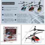 Mini Remote Control Helicopter for Indoor Flying – 2-Channel RC Toy for Kids