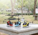 Mini Remote Control Helicopter for Indoor Flying – 2-Channel RC Toy for Kids