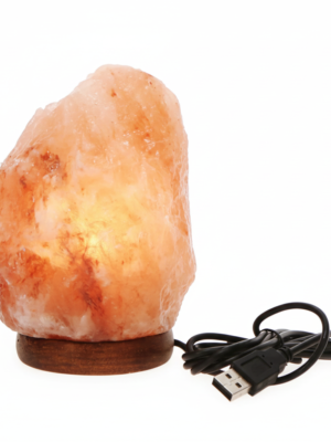 Himalayan Rock Salt Lamp Soothing Soft Light